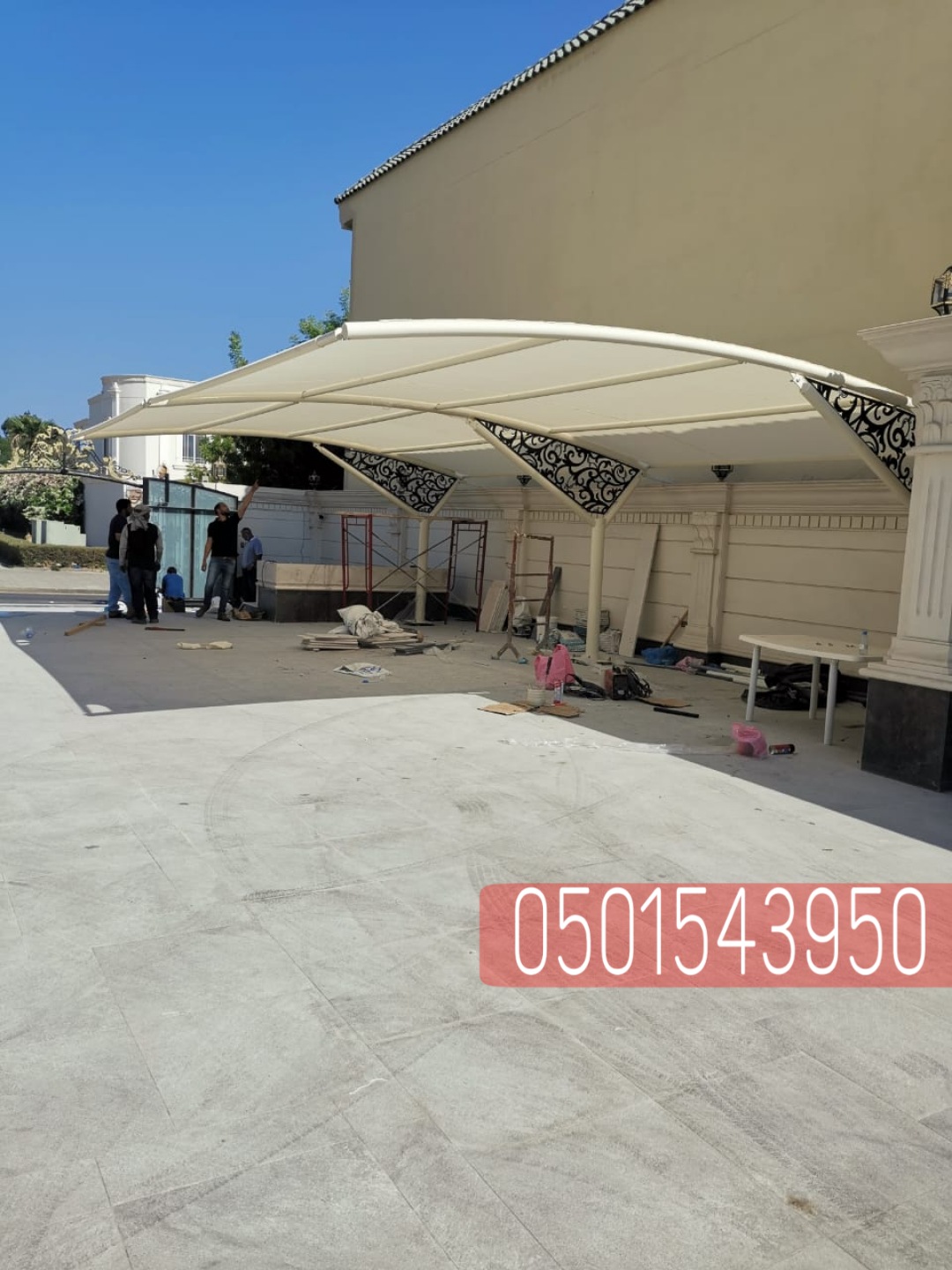 انواع مظلات السيارات في الرياض , 0501543950 P_23606b42g10