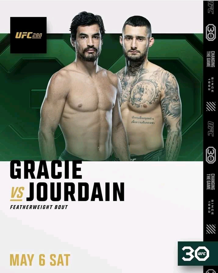 UFC 288 - Gracie vs Jourdain - 7 May 2023