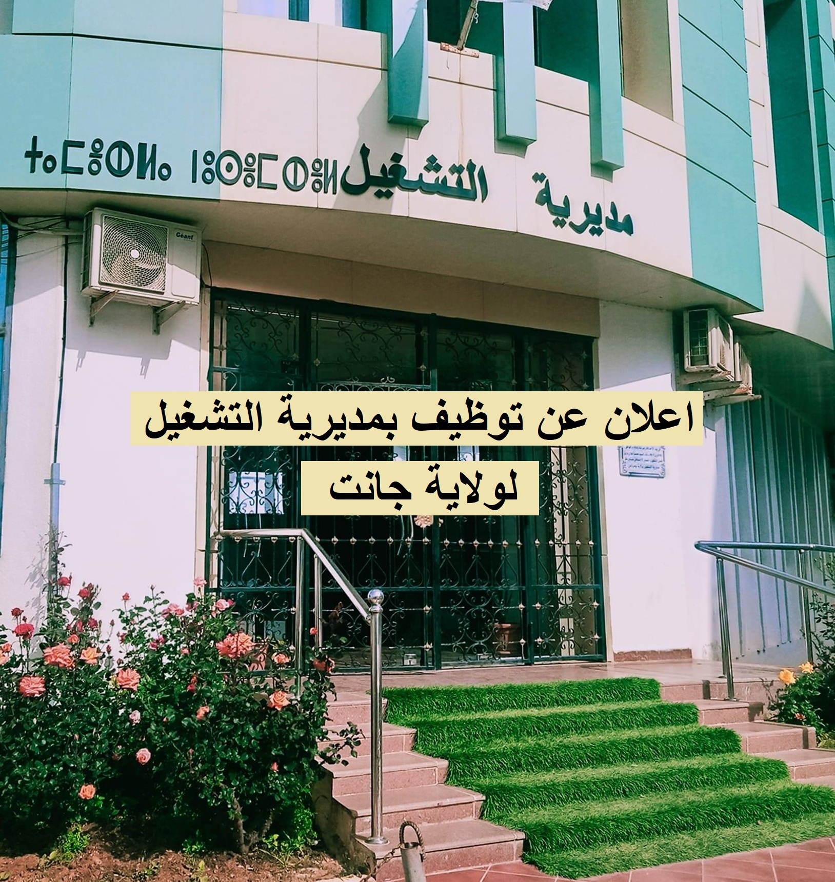 مديرية التشغيل DIRECTION DE L'EMPLOI اعلان عن توظيف بمديرية التشغيل لولاية جانت DIREC L'EMPLOI DJANET