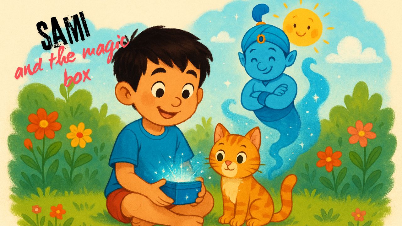 Sami and the Magic Box Comic Book Cover